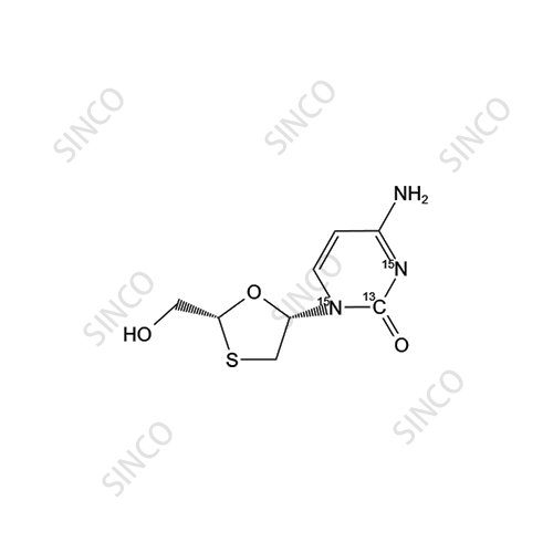 Lamivudine-13C-15N2