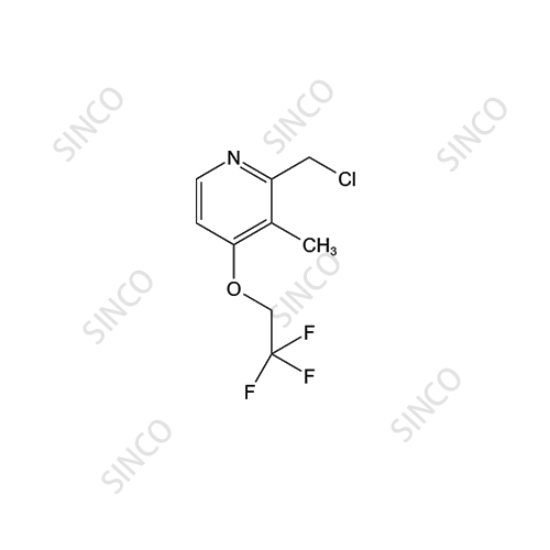 2-Chloromethyl-3-methyl-4-(2,2,2-trifluoroethoxy)pyridine