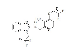 Lansoprazole N-Trifuoroethyl Impurity
