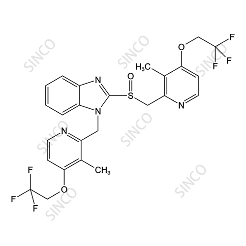 Lansoprazole N-(3-Methyl-4-Trifuoroethoxyl-Pyridin-2-yl) Impurity