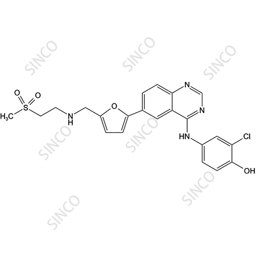 Lapatinib Impurity 1 (O-De(3-fluorobenzyl) Lapatinib)