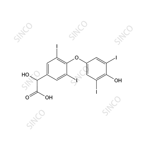 2-Hydroxy-2-(4-(4-hydroxy-3,5-diiodophenoxy)-3,5-diiodophenyl)acetic acid