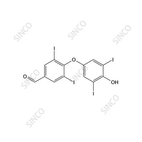 4-(4-Hydroxy-3,5-diiodophenoxy)-3,5-diiodobenzaldehyde