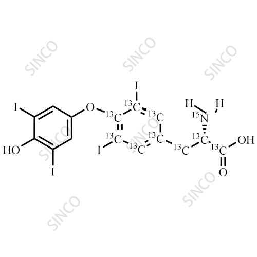 Levothyroxine-13C9-15N