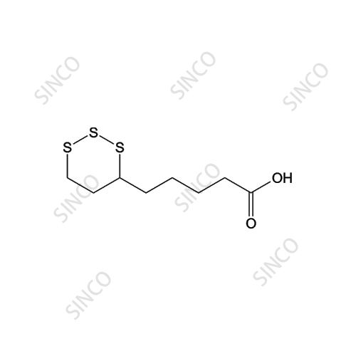 1,2,3-Trithiane-4-Pentanoic Acid (Thioctic Acid Impurity A)