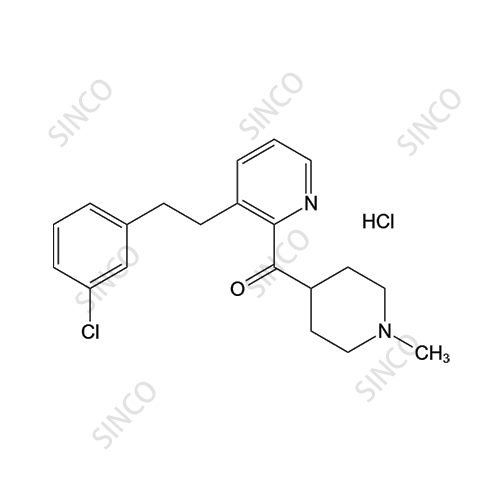 Loratadine Impurity ((1-Methyl-4-piperidinyl)[3-[2-(3-chlorophenyl)ethyl]pyridinyl]methanone)