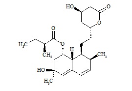Lovastatin 6'-beta-Hydroxy Impurity