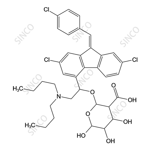 Lumefantrine glucuronide (mixture of diasteromers)