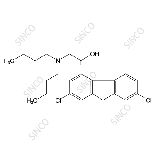 2-(Dibutylamino)-1-(2,7-dichloro-9H-fluoren-4-yl)ethanol