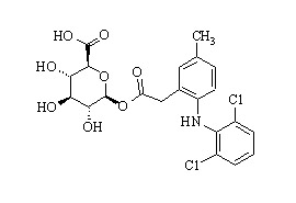 Lumiracoxib-acyl-β-D-glucuronide