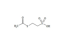 2-(Acetylsulfanyl)ethanesulfonic Acid