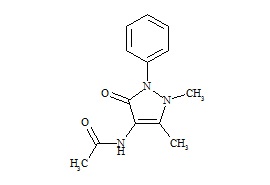 Metamizole Impurity (N-Acetylaminoantipyrine)