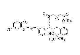 Montelukast sulfoxide sodium