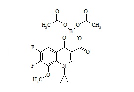 Mexifloxacin Boron Complex Impurity