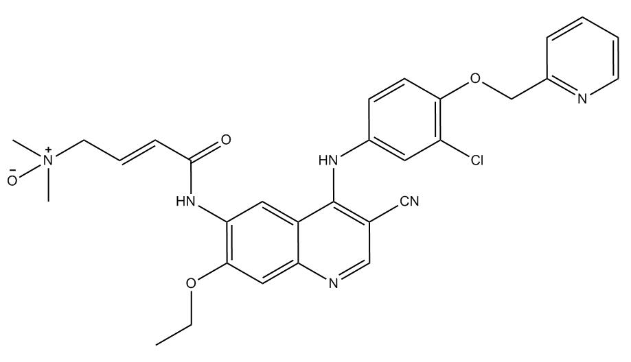 Neratinib dimethylamine N-oxide (M7)