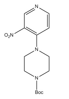 4-(3-nitropyridin-4-yl) piperazine-1-carboxylic acid tert-butyl ester
