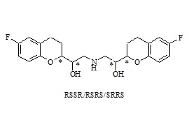 Nebivolol Impurity 17 HCl (Mixture of (RS,SR), (SR,SR) and (SR,RS) Isomers)