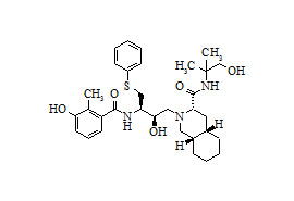 Nelfinavir Hydroxy-tert-butylamide