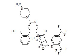 Monohydroxy Netupitant-D6