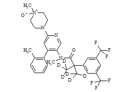 Netupitant N-Oxide-D6