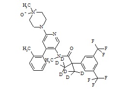 Netupitant N-Oxide-D6
