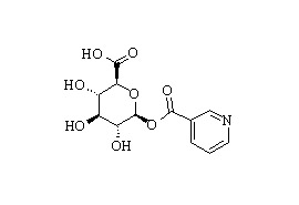 Nicotinic acid-acyl-β-D-glucuronide