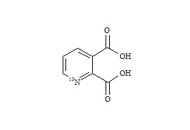 Quinolinic Acid-15N (2,3-Pyridinedicarboxylic Acid-15N)