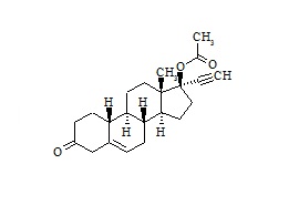 Delta-5(6)-Norethindrone Acetate (Impurity C)