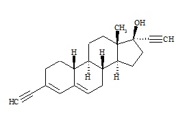 Norethindrone Impurity (17á-3-Ethynyl-19-Norpregna-3,5-Dien-20-yn-17-ol)