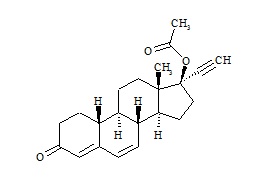 6,7-Dehydro Norethindrone Acetate