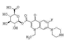 Norfloxacin-acyl-β-D-glucuronide