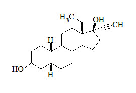 3alfa,5-beta-Tetrahydro Levonorgestrel
