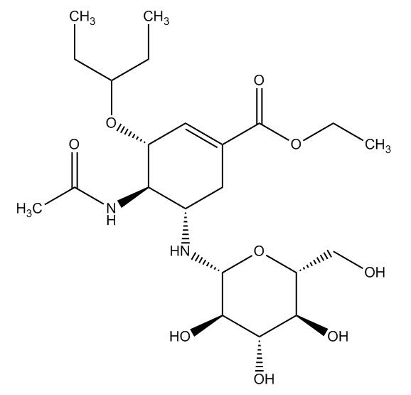 Oseltamivir Glucose Adduct 1