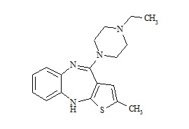 N-Desmethyl N-Ethyl Olanzapine