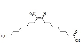 10-Nitro Oleic Acid (Mixture of Z and E Isomers)