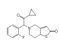 Prasugrel deacetylation