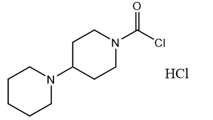 1-Chlorocarbonyl-4-piperidinopiperidine hydrochloride