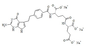 Pemetrexed EP Impurity D Trisodium Salt