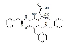 Benzathine Benzyl Penicillin Impurity C (Benzylpenicilloic acids Benzathine)