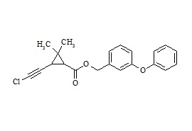 Permethrin EP Impurity G (Chloroacetylenic Permethrin)