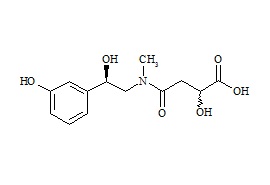 Phenylephrine Related Compound (2R,S-Hydroxy-4[[(2R)-2-hydroxy-2-(3-hydroxyphenyl)ethyl]methylamino]-4-oxo-butanoic Acid