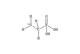 Aminomethyanephosphonic Acid-13C-15N