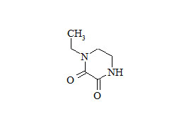 Piperacillin Sodium Impurity E (1-Ethyl-2,3-dioxopiperazine)