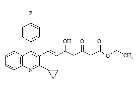 Pitavastatin 3-Oxo Ethyl Ester