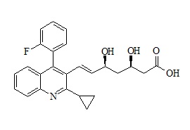 Pitavastatin Impurity 14 (Pitavastatin 2-Fluoro Isomer)