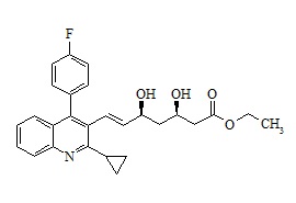 Pitavastatin Impurity 17 (Pitavastatin Ethyl Ester)