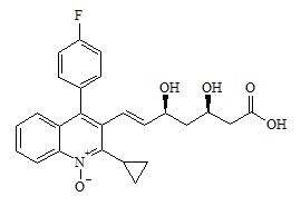 Pitavastatin Impurity 18 (Pitavastatin N-Oxide)