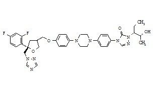 Posaconazole Diastereoisomer 3 (S,R,R,R)