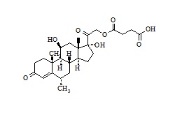 Methylhydrocortisone 21-Hydrogen Succinate