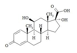 Prednisolone impurity B (carboxylic acid)